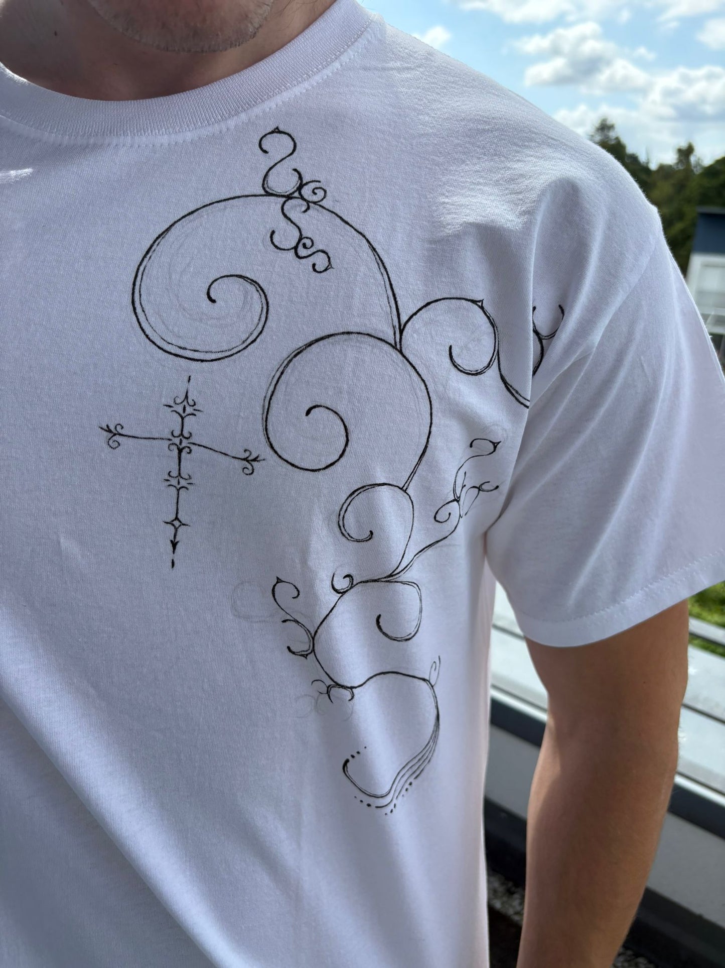 Twistcore Tee - White - gahret